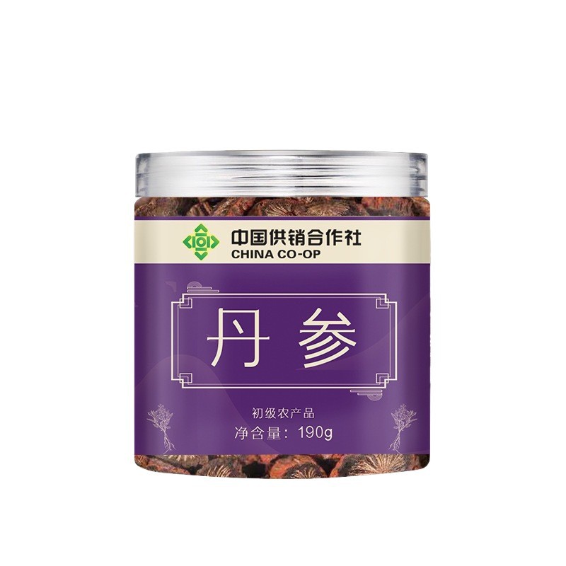 Dan Shen Dried Salvia Root Slices 190g Chinese Red Sage Herbal Tea and Decoction Pieces - Image 5