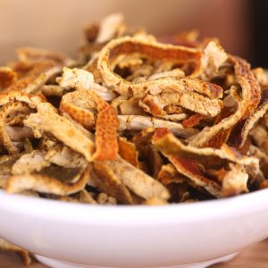 Chen Pi Powder (Citrus reticulata) — Sun-Dried Aged Tangerine Peel, 500g Fine Powder