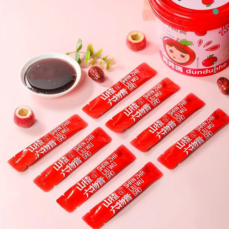 Shanzha Liuwu Paste Hawthorn Six Herb Herbal Paste Traditional Tonic Ready to Eat - Image 3