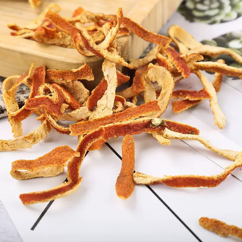 Dried Tangerine Peel Strips Chen Pi 500g Dried Citrus Peel for Herbal Tea and Cooking - Image 4