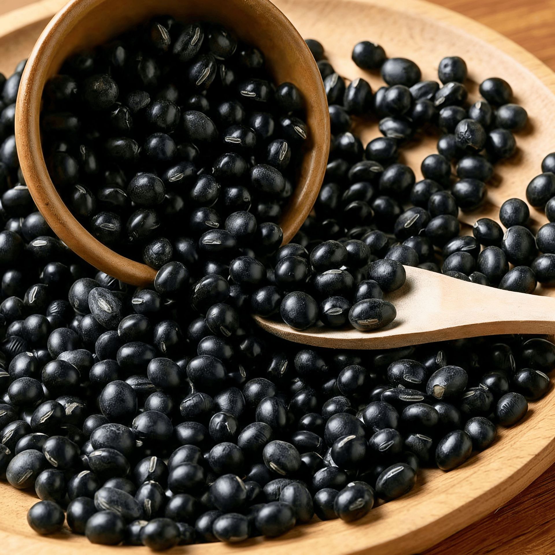 Green Kernel Black Beans Hei Dou 1000g Farm Grown Whole Grain for Daily Cooking and Herbal Diet - Image 2