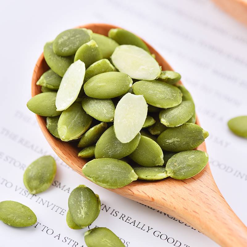 Pumpkin Seed Kernels Nan Gua Zi Ren Raw Hulled Seeds 60g Jar Snack Topping - Image 3