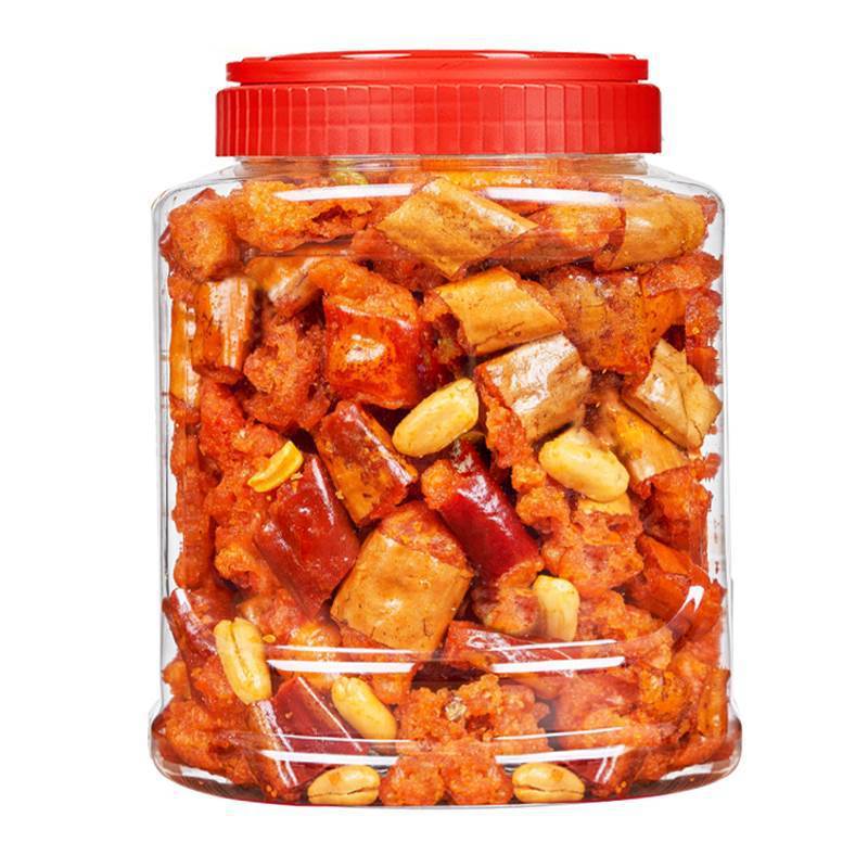 Crispy Chili Peanuts Xiang La Su Sichuan Chongqing Style Spicy Snack 500g Jar - Image 5
