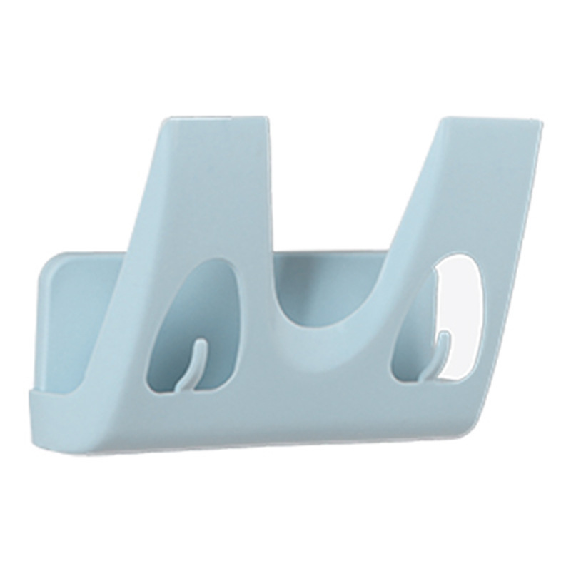 No-Drill Pot Lid Rack Wall Mounted Kitchen Organizer for Cutting Boards and Utensils 6 Tier Plastic White 3 Pack - Image 5