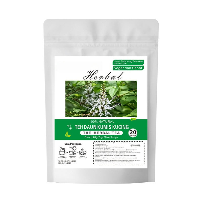 Cat's Whisker Tea Bags Mao Xu Cao 2g x 20 Pyramid Bags Sugar Free Dried Herbal Tea - Image 5