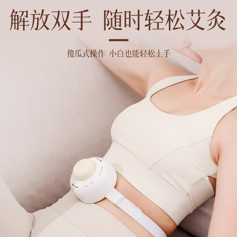 Moxa Burner Jar Home Moxibustion Box with Anti-Scald Constant Heat for Shoulder Neck Waist and Belly - Image 2