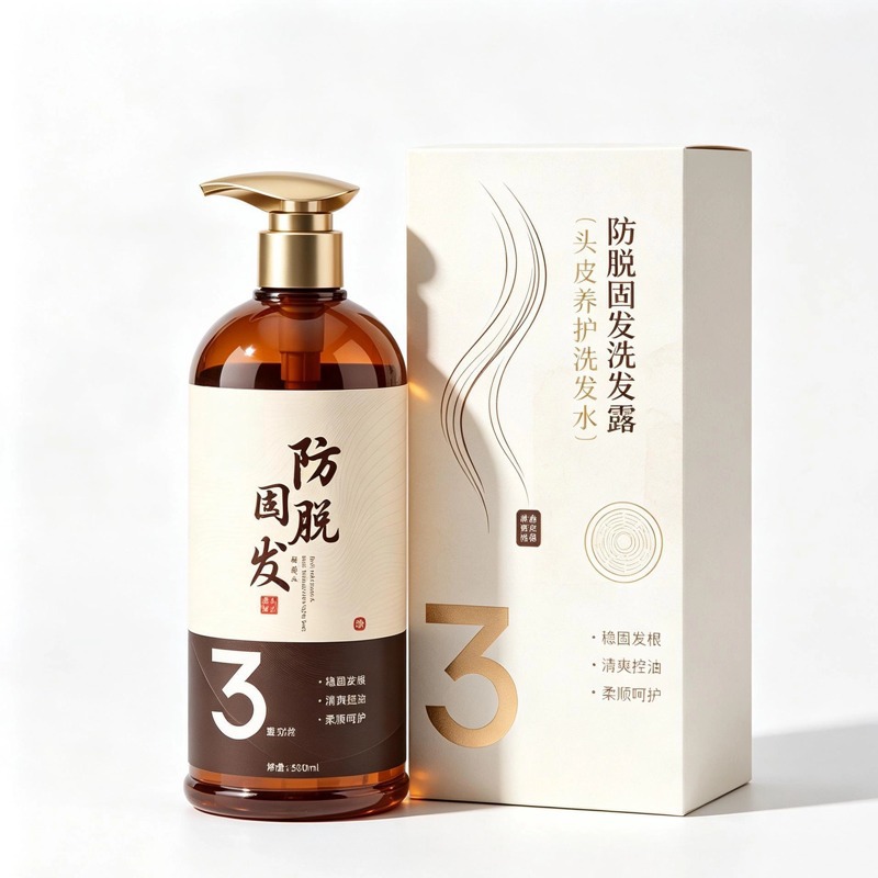 He Shou Wu Ginger Shampoo 何首乌生姜洗发水 Volumizing Nourishing Oil Control Shampoo 300ml - Image 5
