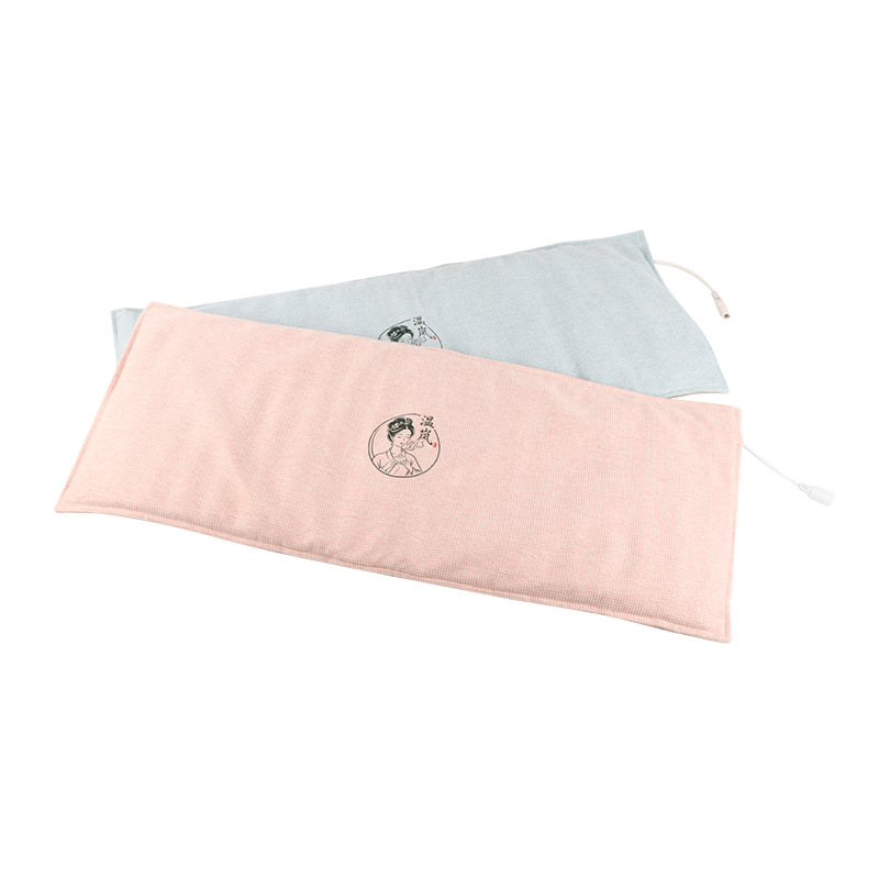 Electric Heating Sea Salt Herbal Compress Bag with Mugwort and Rose for Waist Belly Back and Knee Warm Care - Image 5