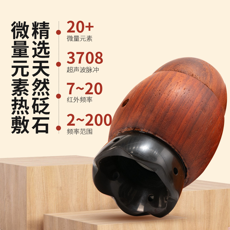 Bian Stone Moxibustion Jar with Mugwort Sticks for Home Warming Massage and Gua Sha Care 30 Sticks - Image 3