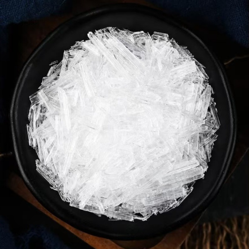 Menthol Crystals (Mentha arvensis) — Natural Bo He Nao Cooling Agent, Food-Grade Herbal Material - Image 4