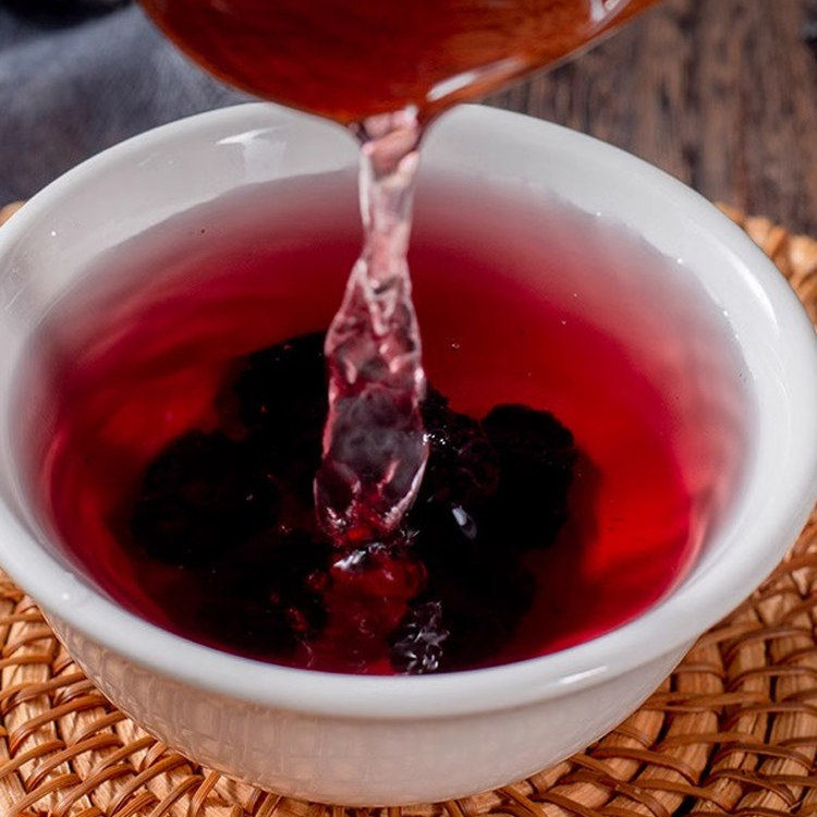 Dried Mulberry Fruit Sang Shen Zi 1500g Xinjiang Black Mulberries for Tea Wine and Snacking - Image 4