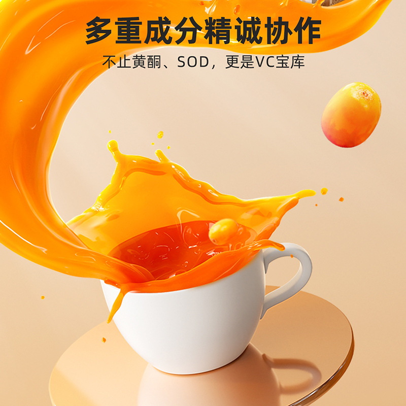 Sea Buckthorn Juice Puree 500ml Gift Box Ready to Drink Sha Ji Yuan Jiang - Image 5