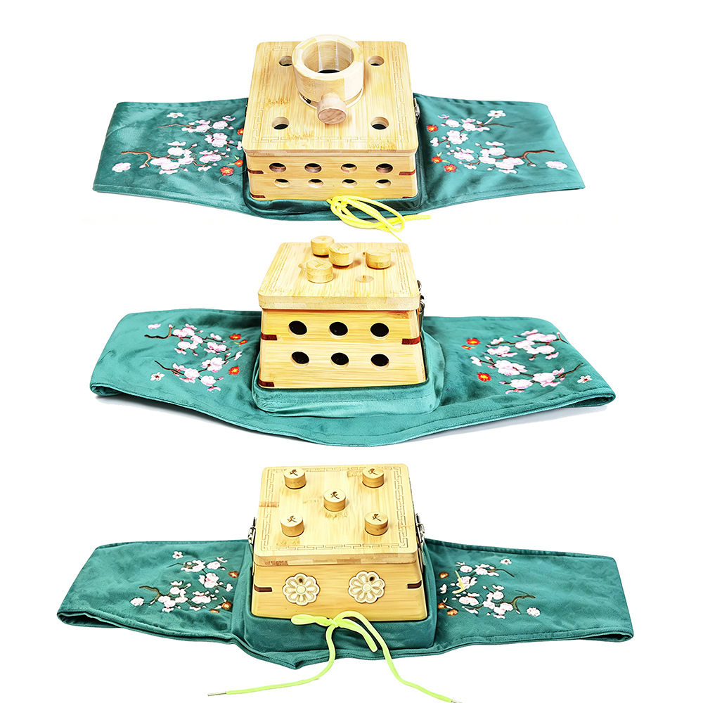 Wooden Moxa Box Open Flame Moxibustion Burner for Waist and Abdomen Home Full Body Use - Image 5