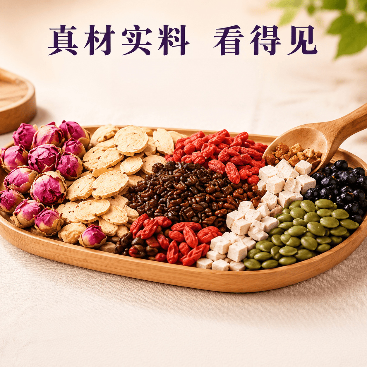 Sour Jujube Seed Red Ginseng Rose Herbal Tea 600g Daily Wellness Flower Tea 30 Mini Cans - Image 4