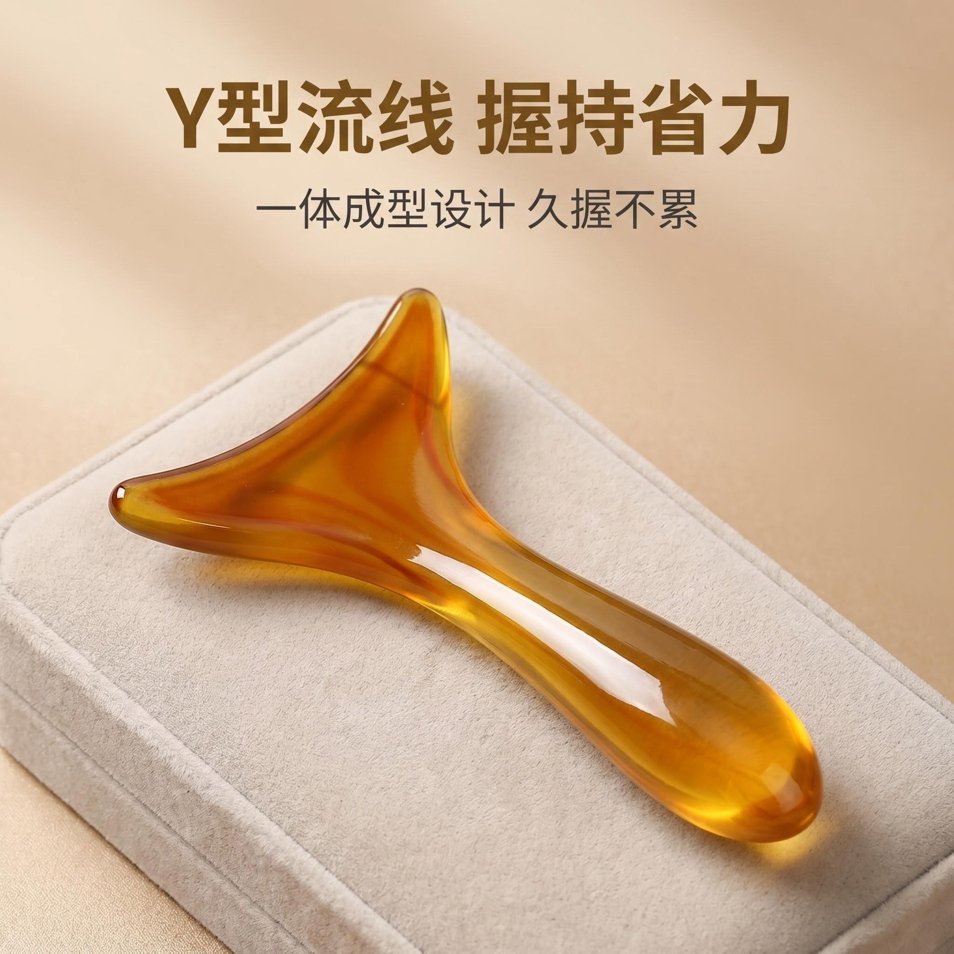 Gua Sha Scraping Tool Curved Resin Massage Board for Neck Back Full Body Manual Use - Image 3