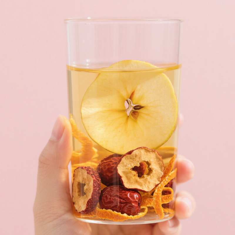 Apple Hawthorn Jujube Tangerine Peel Fruit Tea 100g Cold Brew Herbal Tea 5 Bags - Image 3