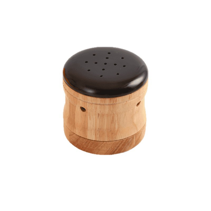 Peach Blossom Facial Moxibustion Tool Bian Stone Moxa Jar Warm Therapy Device with 10ml Mugwort Essential Oil - Image 5