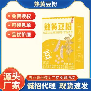 Soybean Powder (Glycine max) — Sweetened Drink Mix, 40g Pack
