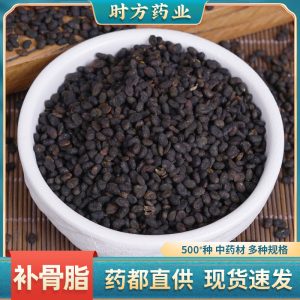 Bu Gu Zhi (Psoralea corylifolia) — Dried Food Herb, Salt-Processed & Raw Forms