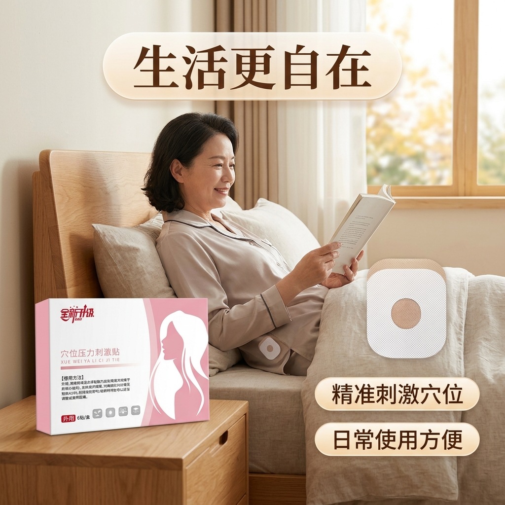 Leakage Support Acupoint Pressure Patches 6 Patches Per Box Abdominal Application - Image 3