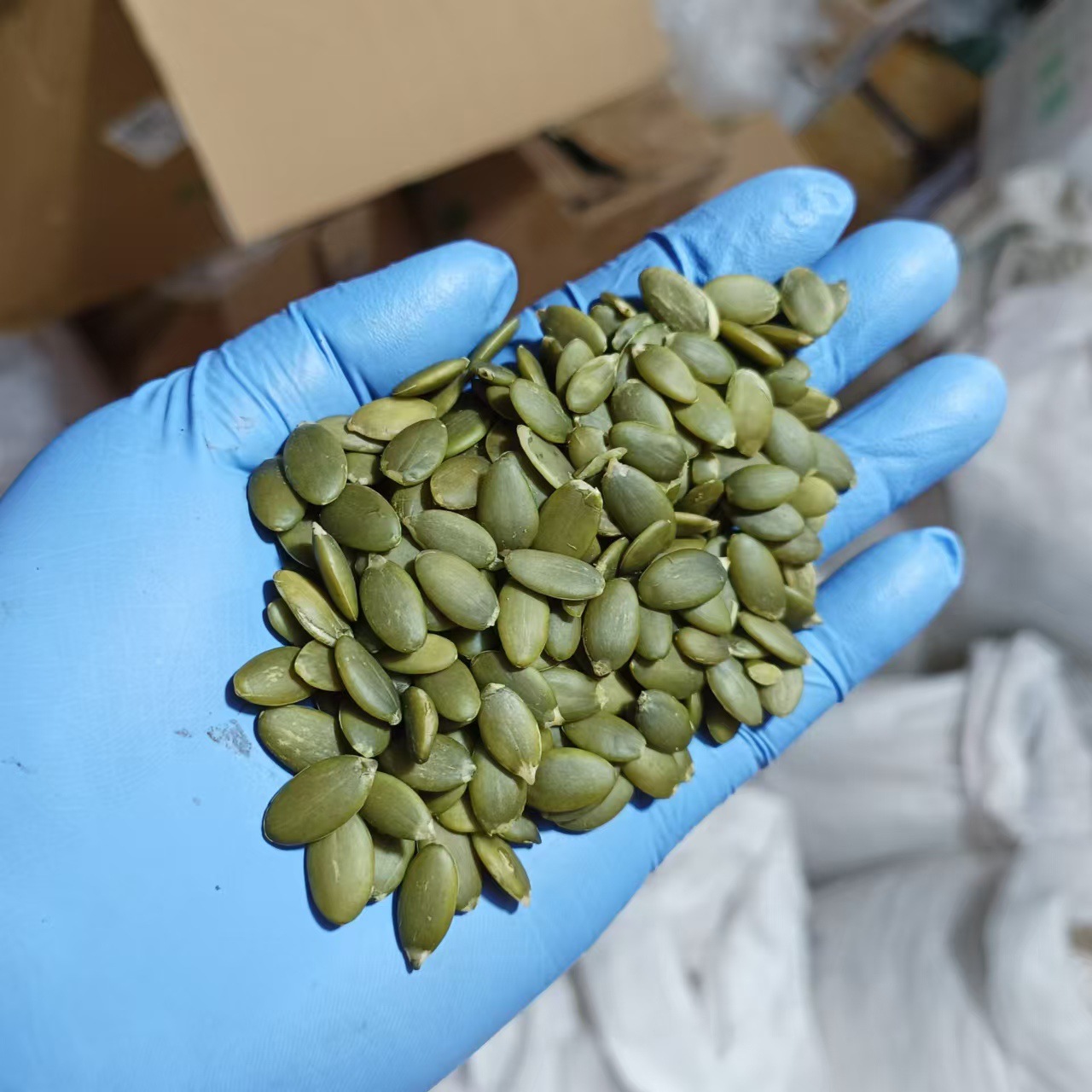 Pumpkin Seeds Shelled Pumpkin Kernel Nan Gua Zi Ren 500g Raw Edible Agricultural Product - Image 4