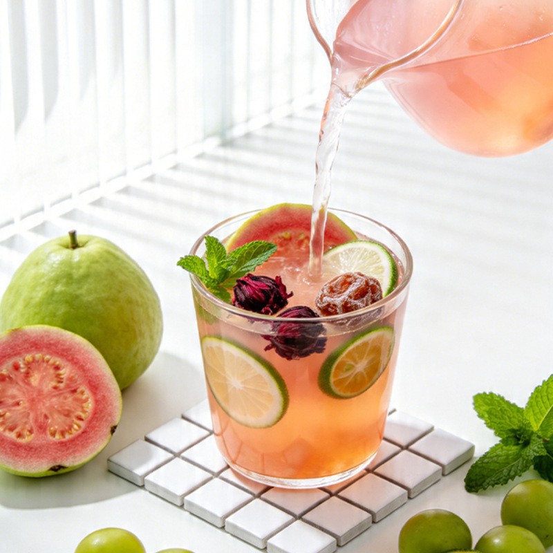 Guava Amla Mint Fruit Tea 16g Cold Brew Tea Bag Refreshing After-Meal Drink - Image 2