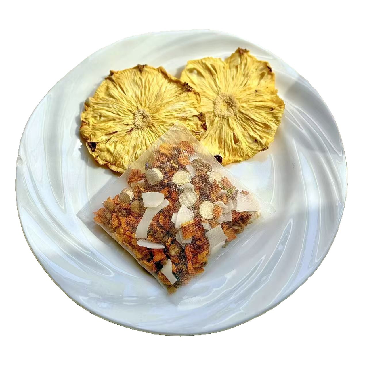 Pumpkin Pineapple Tea Wu Zhi Mao Tao Cold Brew Herbal Tea 30g x 10 Bags Sugar Free - Image 5