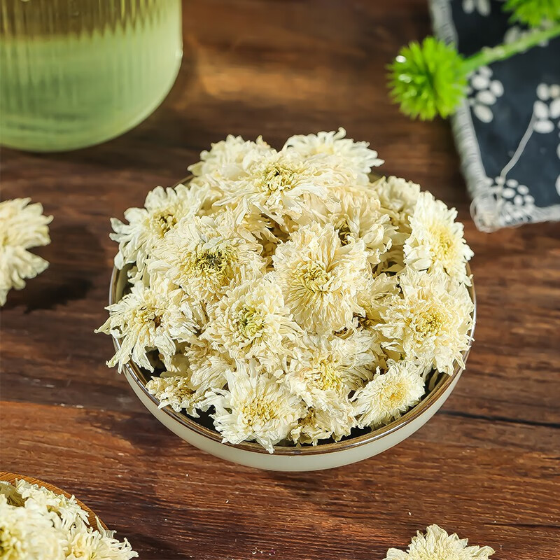 White Chrysanthemum Tea Bai Ju Hua 500g Dried Flowers for Herbal Infusions and Daily Brewing - Image 3