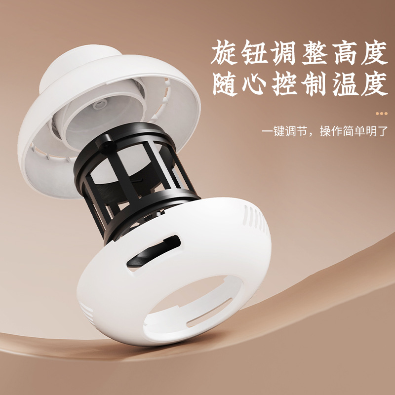 Portable Moxa Burner Box Ai Jiu Guan Low Smoke Adjustable Temperature Home Moxibustion Tool 230g - Image 4