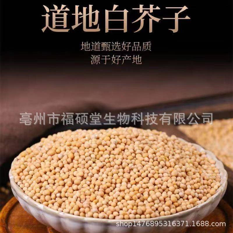 Bai Jie Zi (Sinicu White Mustard Seed) — Dried Food Herb for Tea & Powder - Image 4