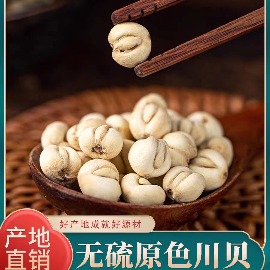 Sichuan Chuan Bei Mu Fritillaria Dried Bulbs 100g Traditional Chinese Herb for Decoction and Herbal Soup - Image 2