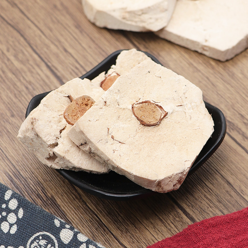 Fu Shen Powder 500g Poria with Hostwood Fu Shen 茯神 Sclerotium Herbal Powder - Image 4