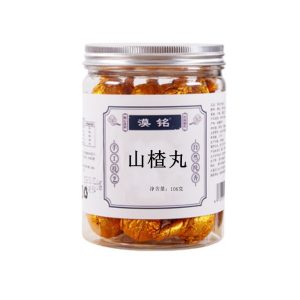 Hawthorn Balls (Crataegus pinnatifida) — Traditional Hawthorn & Honey Herbal Paste Pills, 12 per Jar