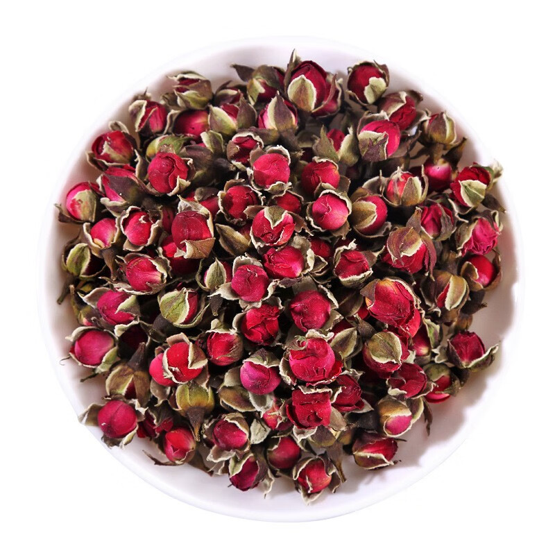 Yunnan Golden Edge Rose Buds Mei Gui Hua Dried Red Rose Tea Buds with Chrysanthemum 500g - Image 5
