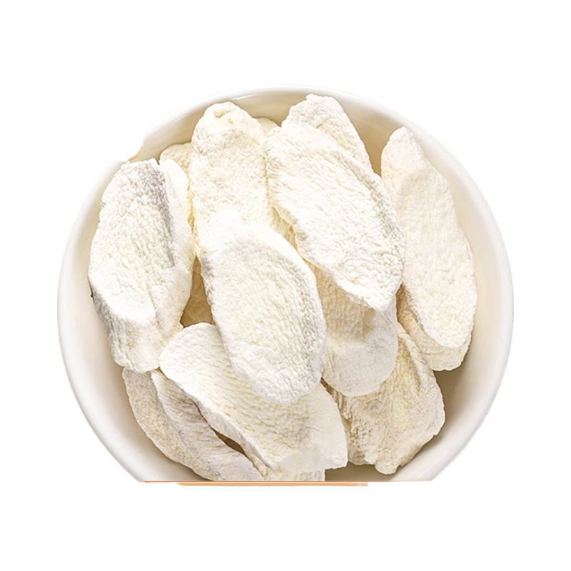 Dried Chinese Yam Slices Huai Shan Yao Thin Cut Herb for Soup and Tea 100g Bag - Image 5