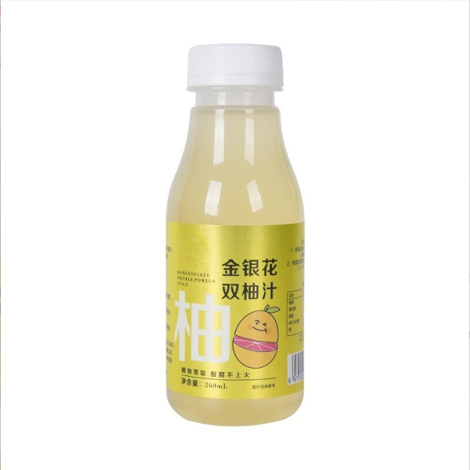 Honeysuckle Pomelo Juice Drink 260ml Bottle Sweet Tangy Plant Beverage Summer Refreshment - Image 5