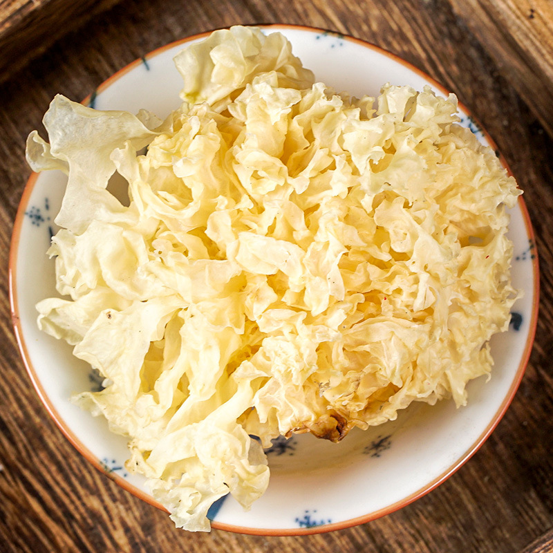 Silver Ear Mushroom (Tremella fuciformis) — Dried Snow Fungus for Soup & Congee - Image 2