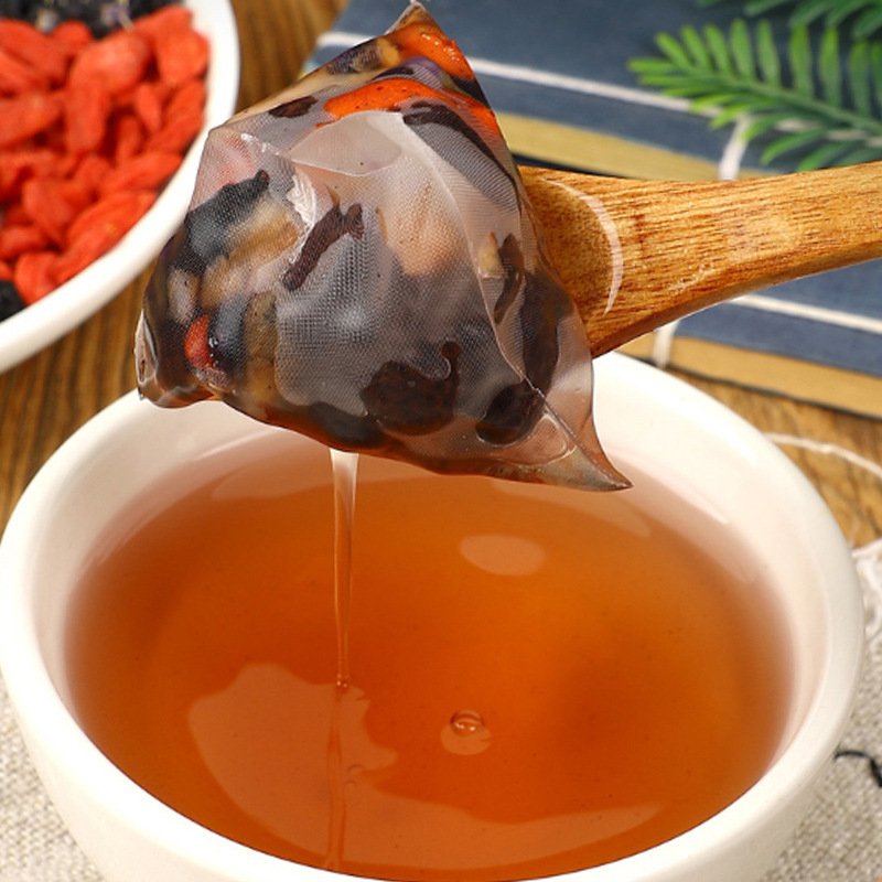 Ginseng Goji Mulberry Tea Bags 200g Cold Brew Herbal Blend with Red Dates Maca and Polygonatum - Image 2