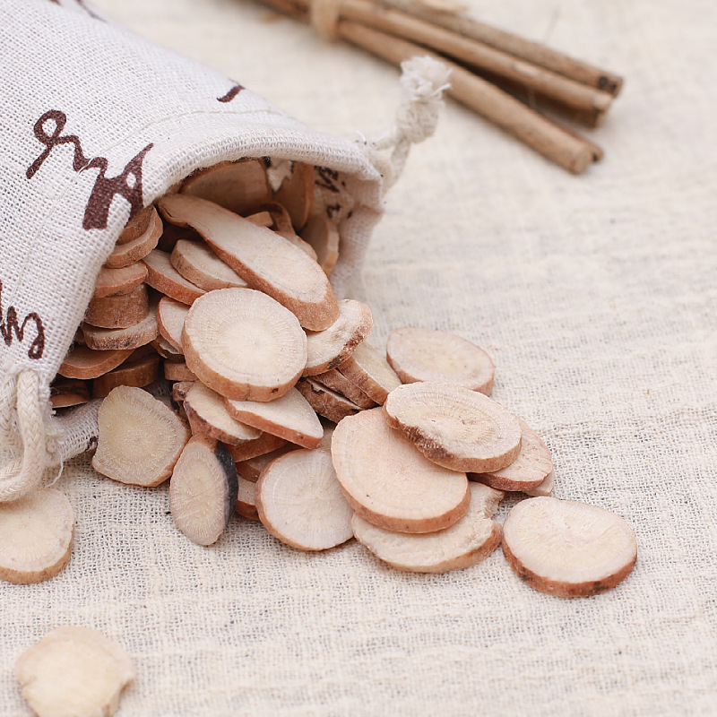 Premium White Peony Root Bai Shao 500g Sulfur-Free Dried Slices for Decoction and Powder - Image 2