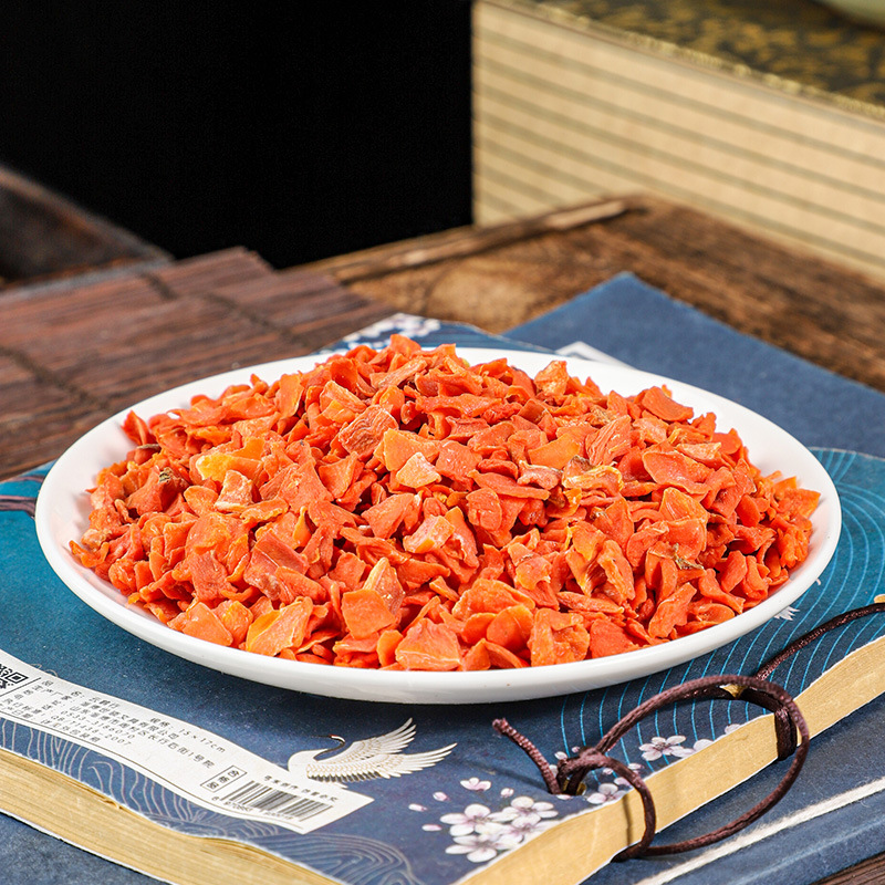Dried Carrot Dices (Daucus carota) — Dehydrated Food-Herb Ingredient for Soups & Teas - Image 2
