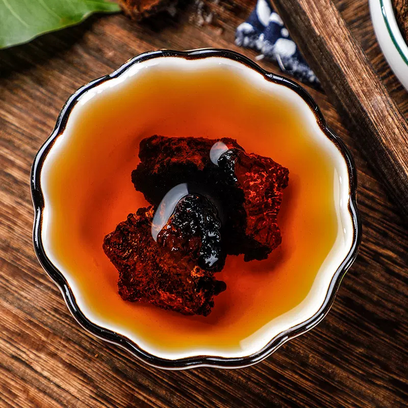 Chaga Mushroom Chunks 500g Hua Shu Rong Inonotus obliquus Wild-Harvested Herbal Tea Cuts from Northeast China - Image 2