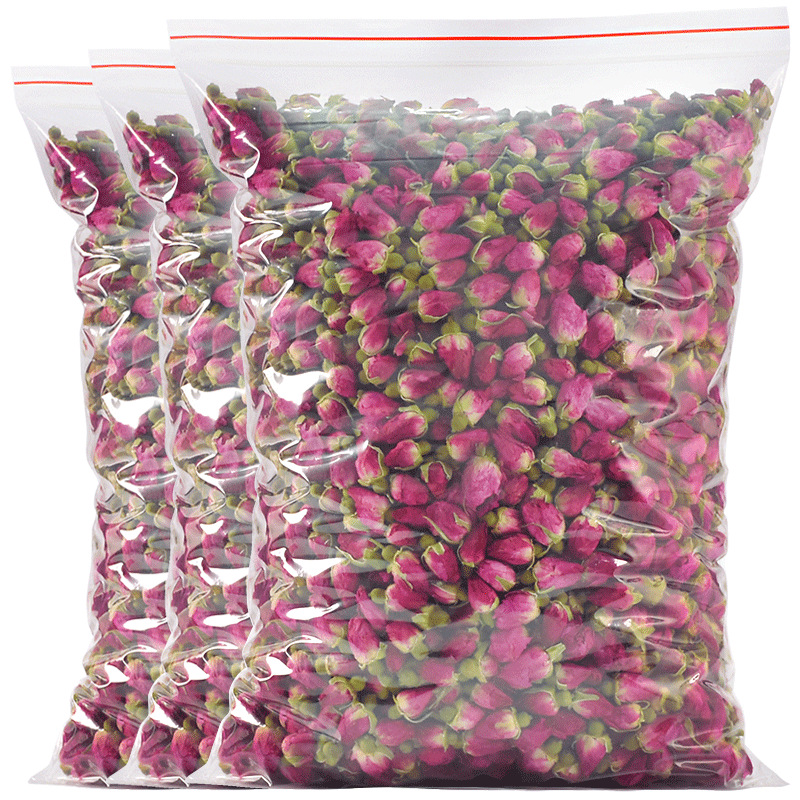 Pingyin Rose Bud Tea 500g Whole Red Rose Buds Mei Gui Hua Herbal Infusion for Daily Brewing - Image 5