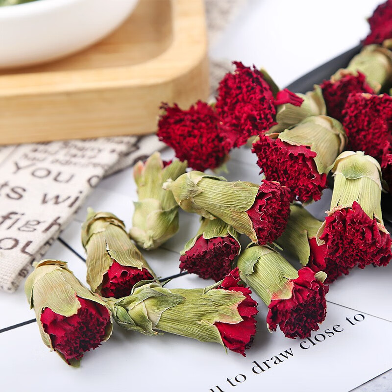 Dried Carnation Flower Tea 500g Kang Nai Xin Herbal Floral Infusion Natural Sun Dried Yunnan - Image 2