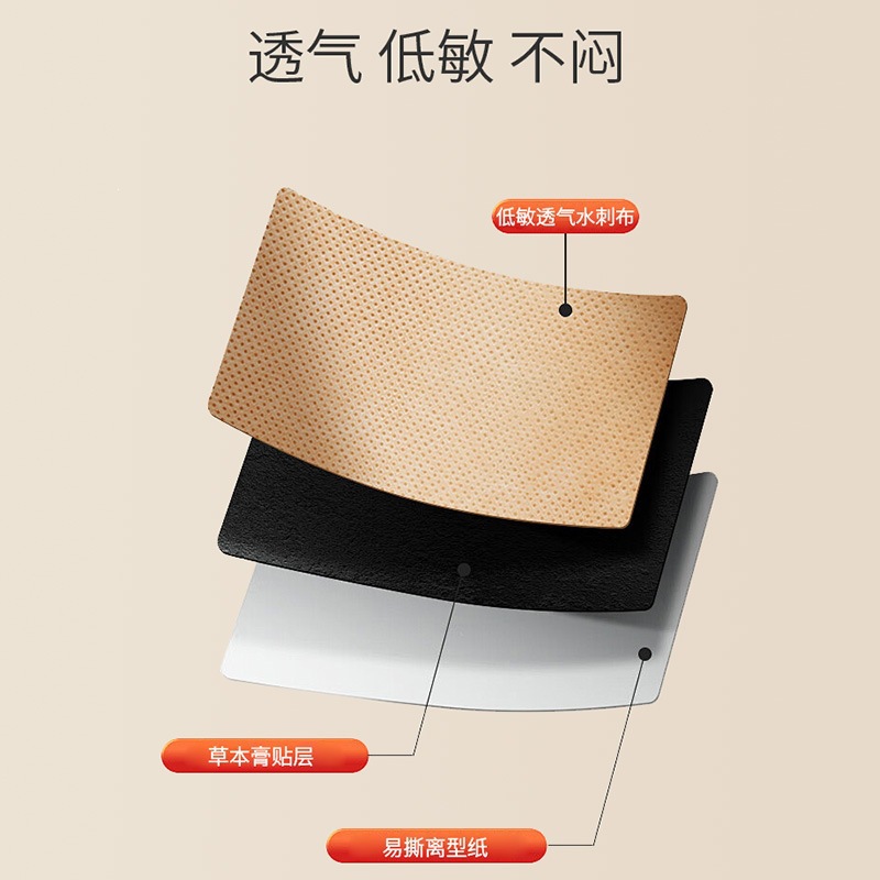 Sanqi XieDu TouGu Herbal Patch with Mugwort for Joints Warming Comfort Topical Acupoint Sticker - Image 4