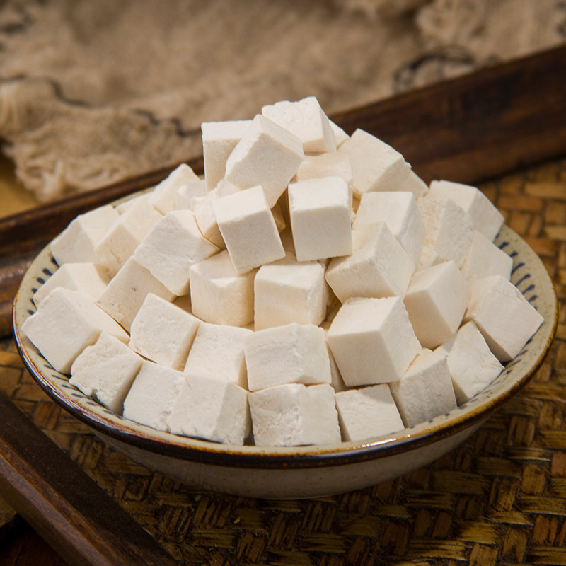 Poria Fu Ling 茯苓 Dried Cubes 500g Sulfur Free for Tea Soup and Decoction - Image 2