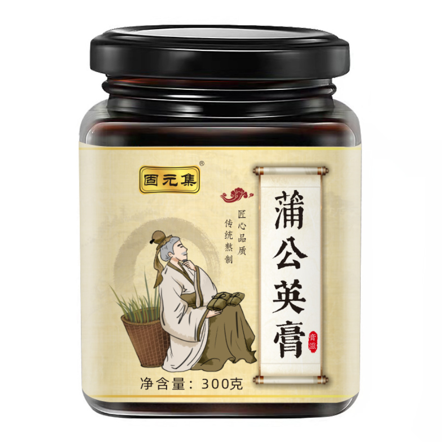 Dandelion Herbal Paste (Taraxacum mongolicum) — Traditional TCM Herbal Paste with Sea Buckthorn & Finger Citron, 300g Jar - Image 5