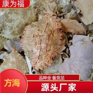 Fang Hai (Eriocheir sinensis Shell) — Dried Crab Shell Pieces & Powder, 500g