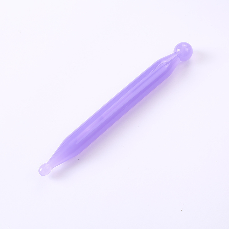 Gua Sha Facial Massage Stick Resin Meridian Acupoint Tool for Face and Body Wellness 19g - Image 5