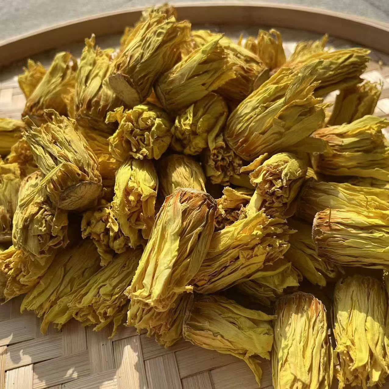 Nine-Grade Fragrant Water Lily Flower Tea (Nymphaea) — Yellow & Purple Herbal Infusion - Image 5