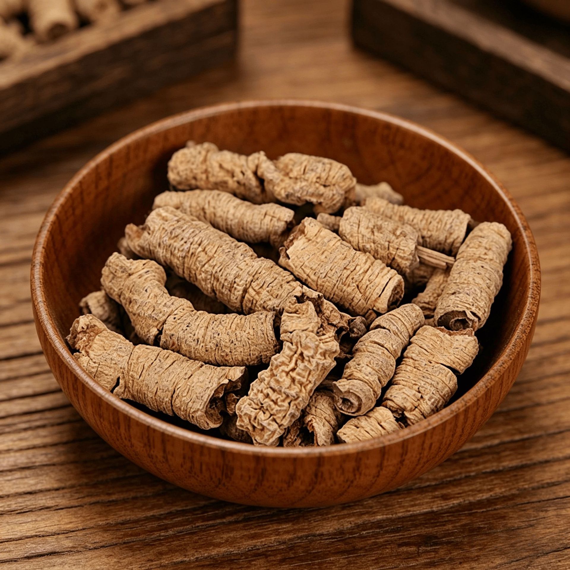 Ba Ji Tian Dried Morinda Root Slices Core-Removed for Tea and Soup 1000g Bag - Image 4